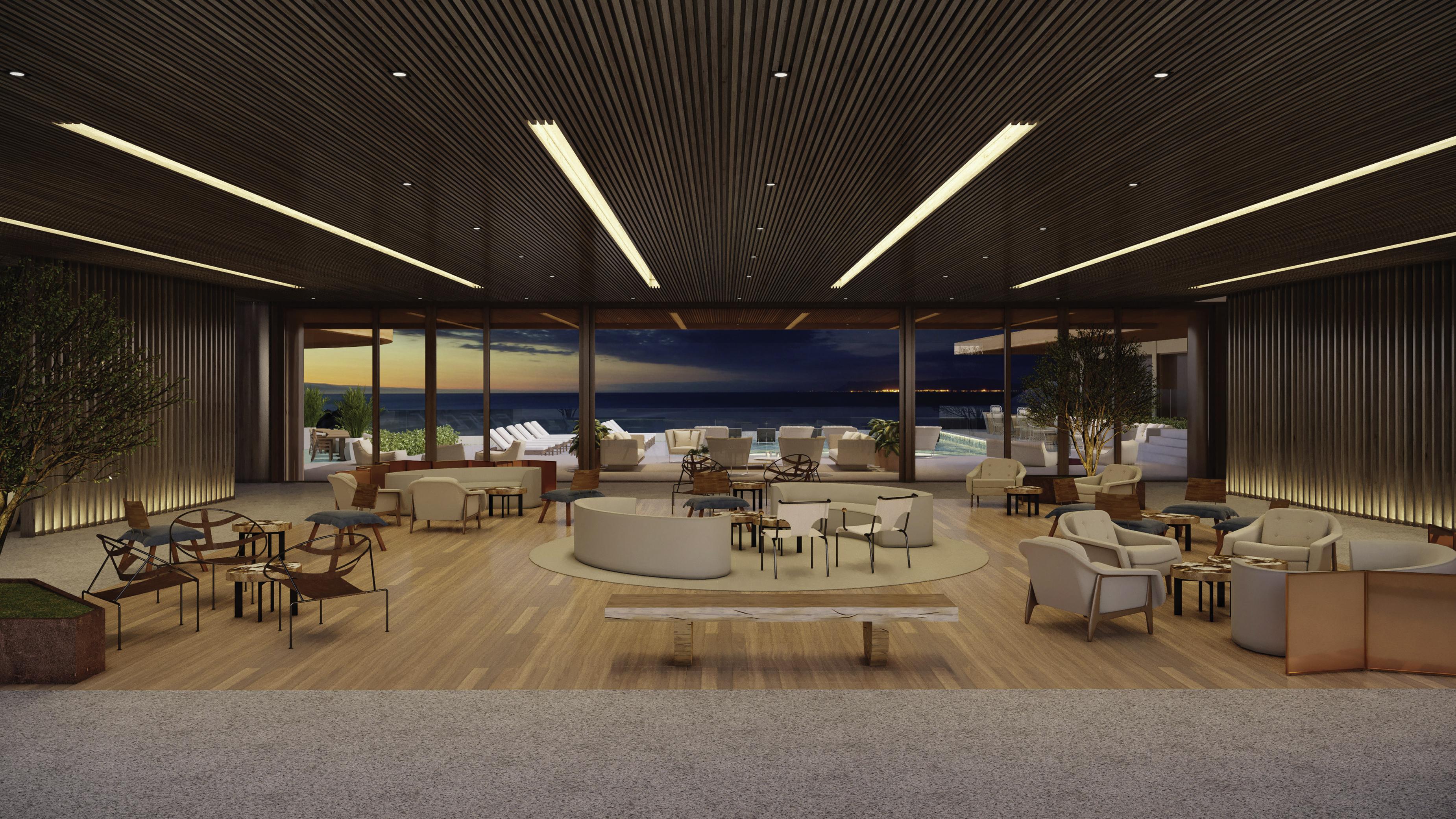 Fairmont Rio De Janeiro Copacabana Esterno foto The interior of the lounge